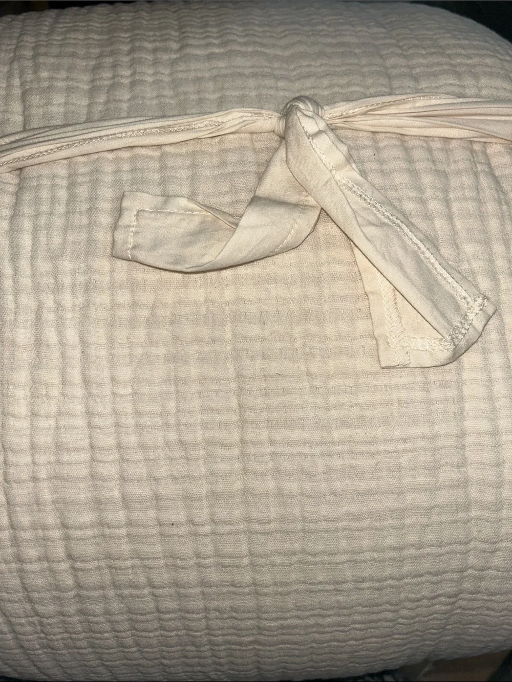 Casaluna King / Cal King Chambray 100% Cotton Comforter Set, Natural